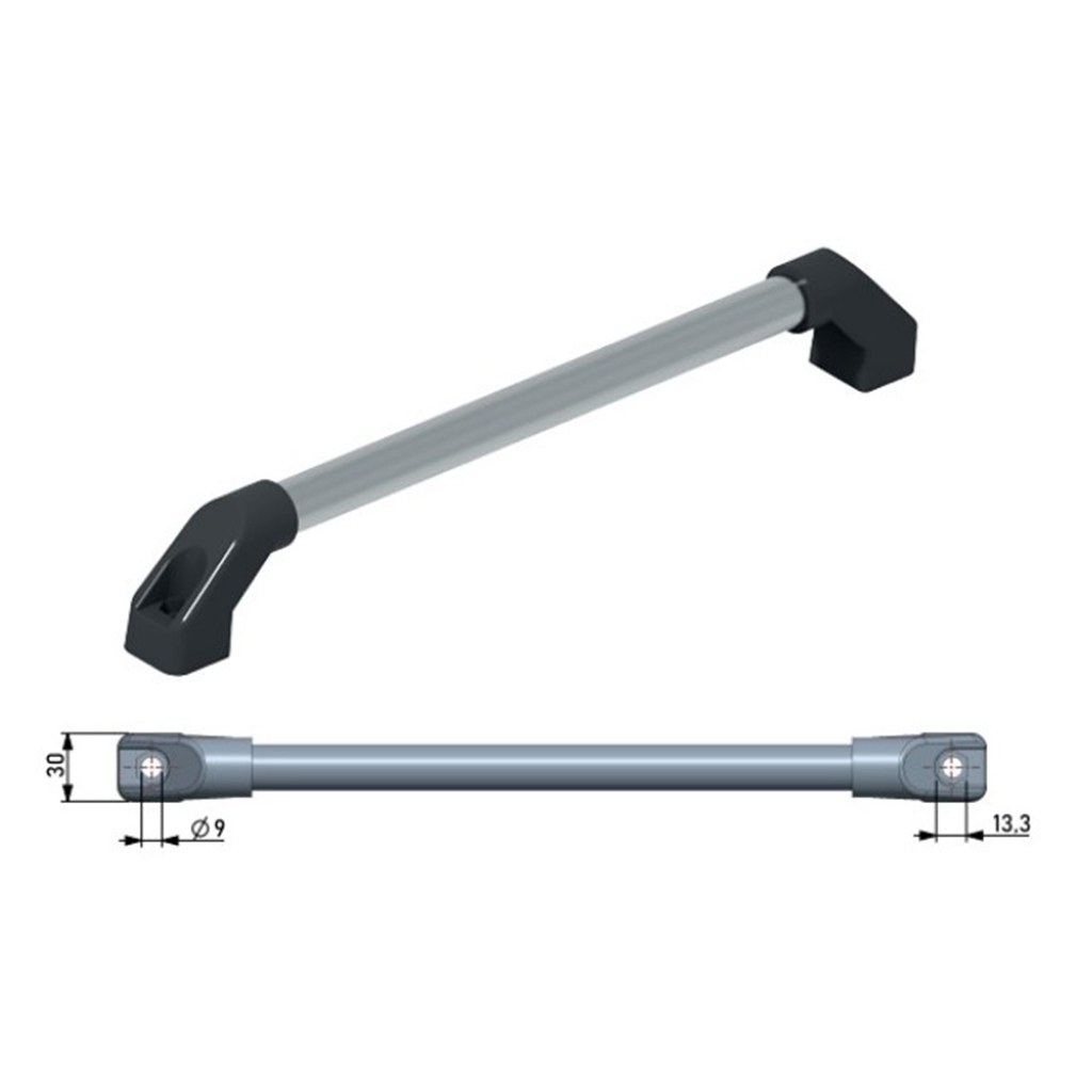 alimunyum kol Makine Kapak Kulpu 4412 - Image 1