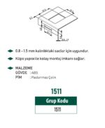Sürgü Kilit 1511 - Image 3