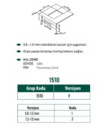 Sürgü Kilit 1510 - Image 3